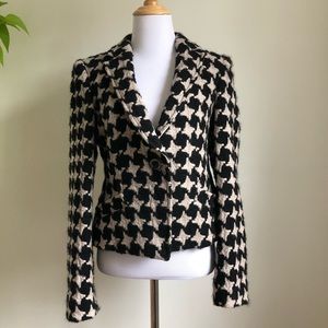 Armani Collezioni Wool Blazer Jacket Black Size 4